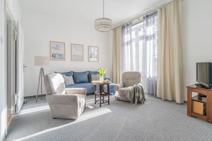 Living area - Imperial Apartments - Nadmorska Przystań (Sopot)