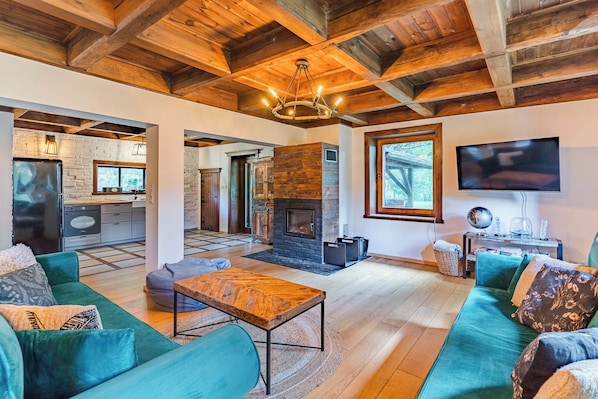 Living area - Imperial Apartments - Villa Koleczkowo (Szemud)