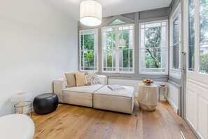 Apartment, 2 Bedrooms, Patio | Living area - Imperial Apartments - Skandynawski (Sopot)