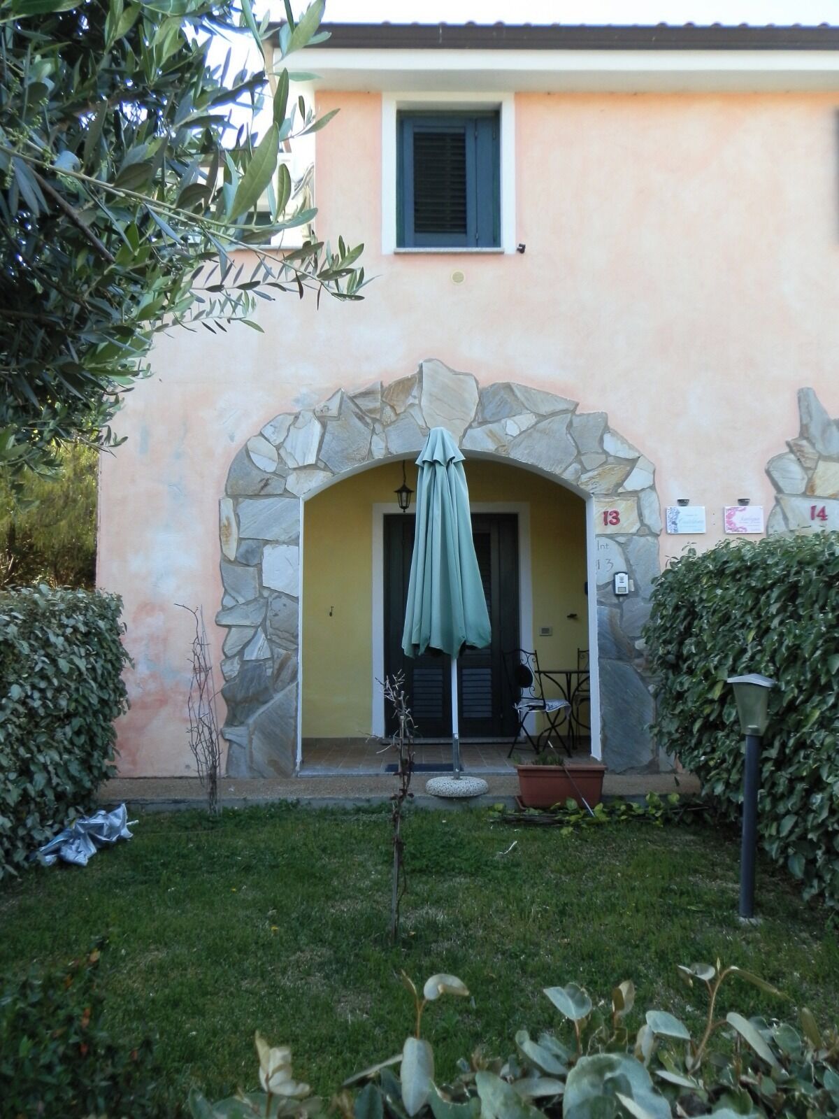 Facciata della struttura