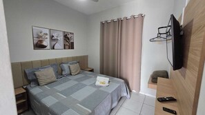1 bedroom, internet, bed sheets