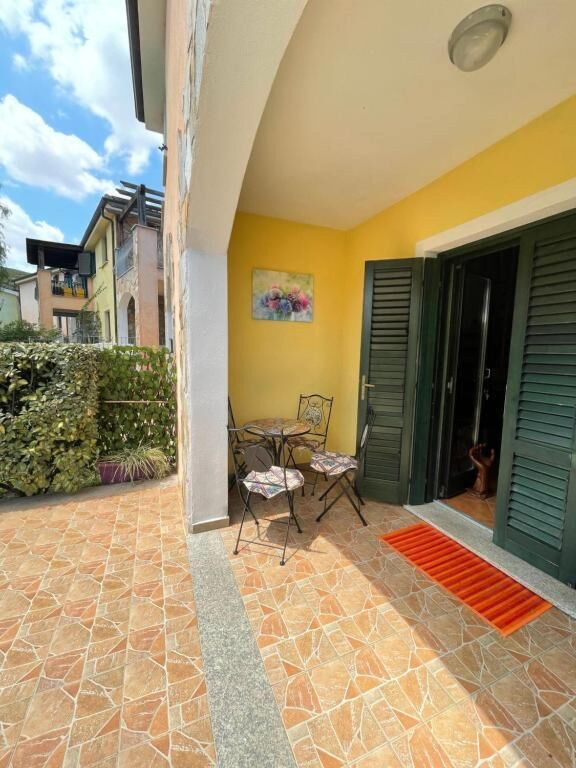 Familien-Ferienhaus, Blick auf die Anlage