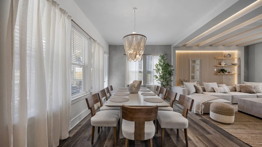 Santa Rosa Villa Modern Boho Family Fun
