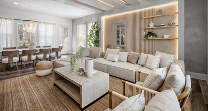 Santa Rosa Villa Modern Boho Family Fun