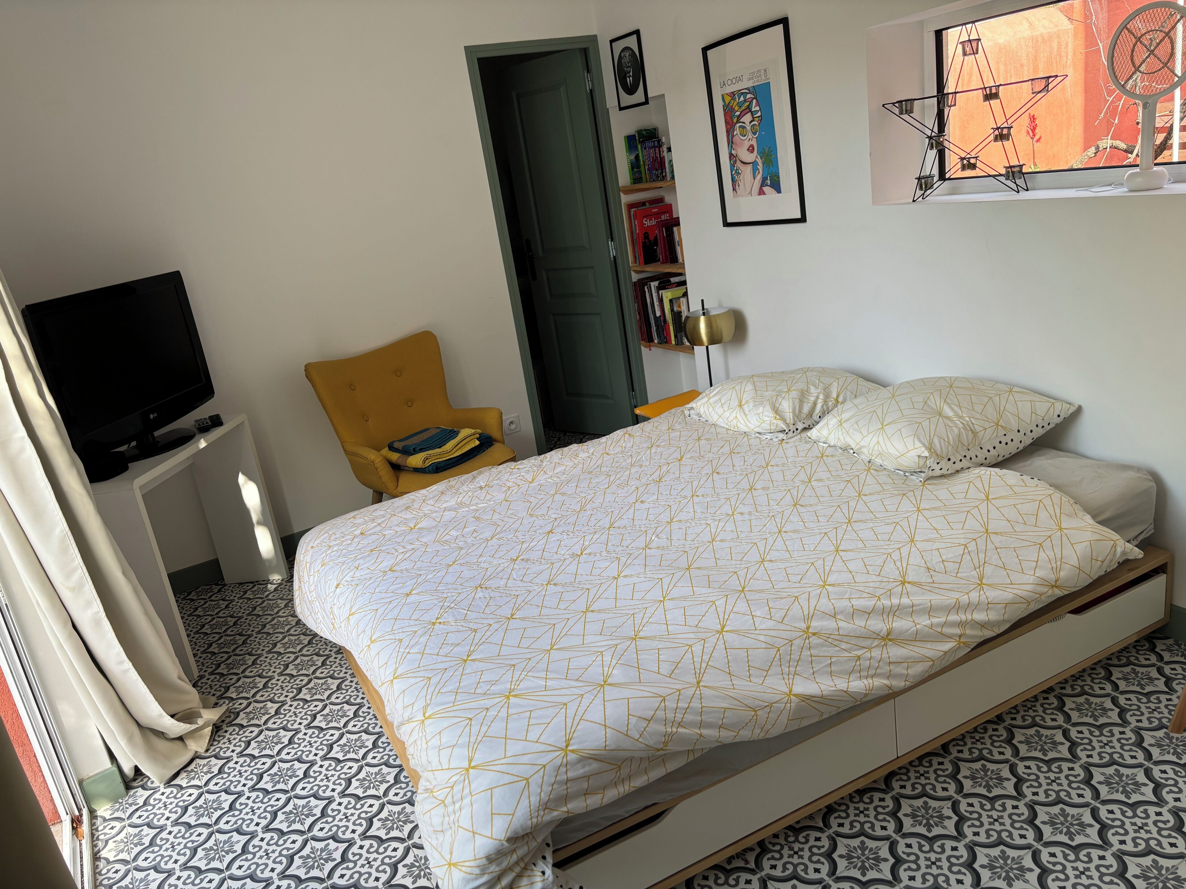 1 chambre, Wi-Fi, draps fournis