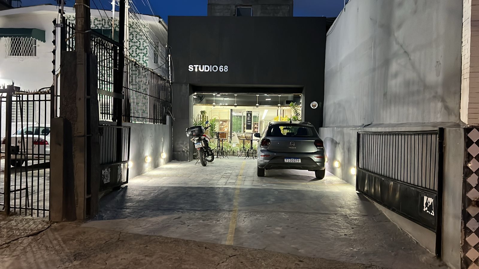 Entrada de la propiedad