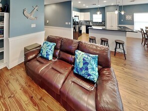 Smart TV - Fin & Feather | Spacious Port A Home, Steps to Sand (Port Aransas)