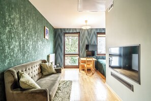 Studio Suite, 1 Katil Kelamin (Double) | Ruang tamu