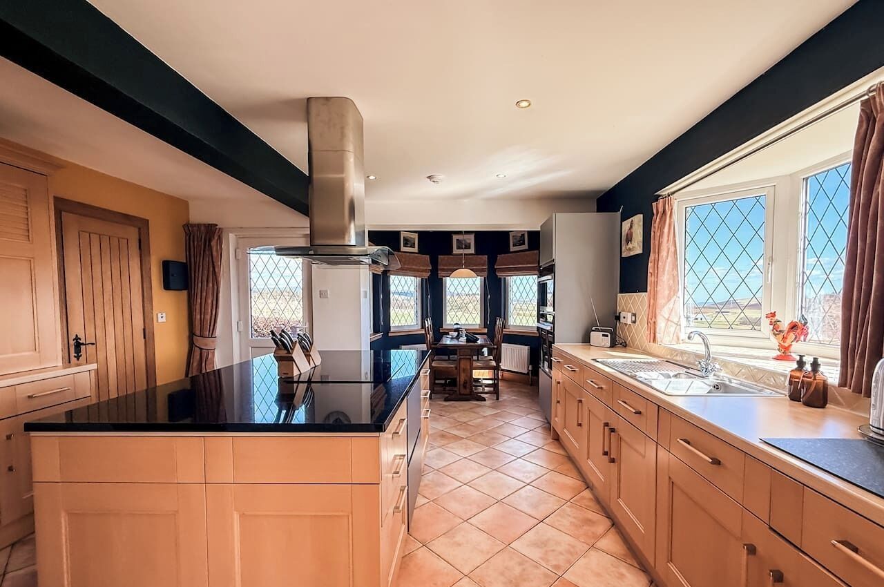A large full equipped kitchen