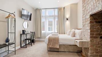 Doppelzimmer, 1 Doppelbett, Nichtraucher, eigenes Bad | Schreibtisch, laptopgeeigneter Arbeitsplatz, kostenloses WLAN