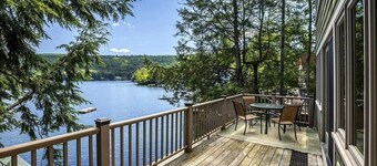 Waterfront 3-bedroom Lake Rescue house for your getaway