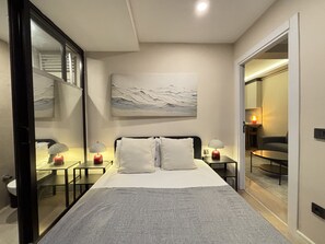 1 Schlafzimmer, Bügeleisen/Bügelbrett, kostenloses WLAN, Bettwäsche