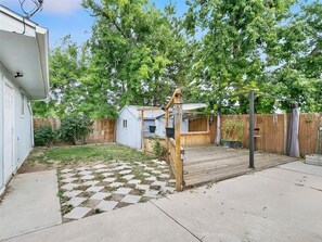 Overnattingsstedets uteområder