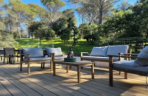 Terrace/patio - ALICE Quiet/ Private pool/ Sea and nature (Saint-Raphaël)