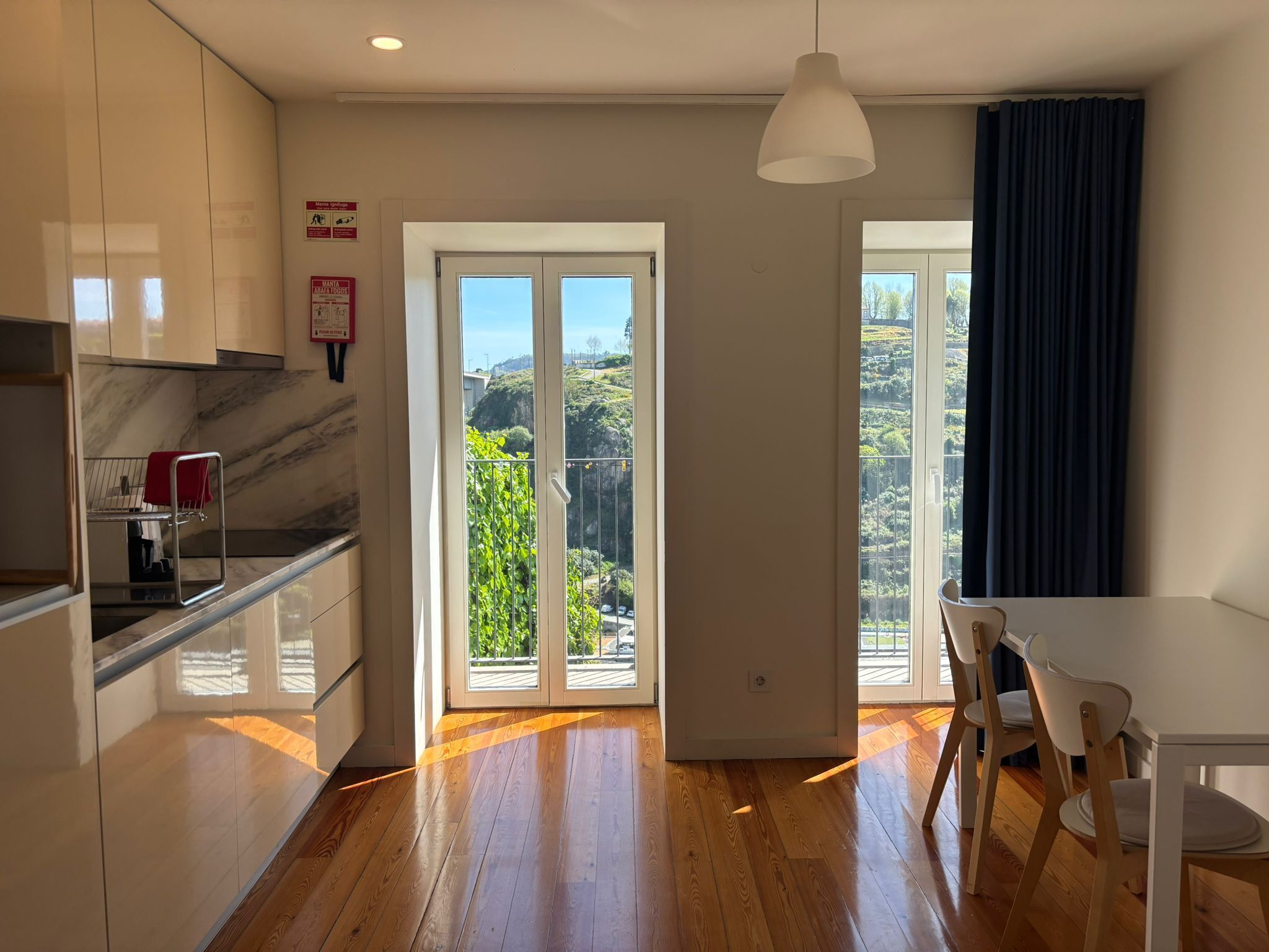 Superior Apartment, Balcony, River View | Private kitchen