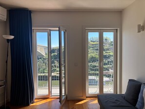 Classic Apartment, Balcony, River View | Living area - Corticeira Living (Porto)