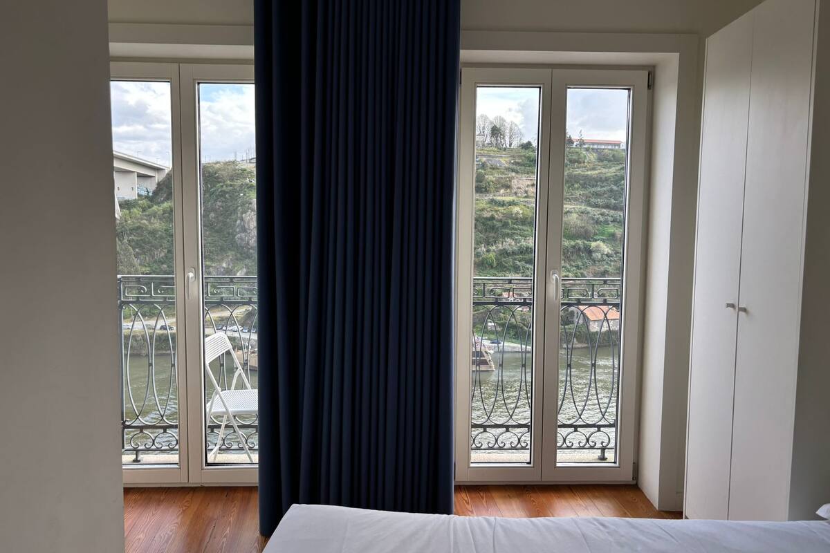 Appartement Deluxe, balcon, vue fleuve