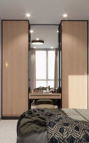 In-room safe, desk, laptop workspace, blackout drapes - IDEA Collection by GINO Hotels (Tbilisi)