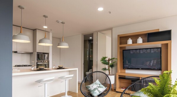 Apartment, Balcony, City View | Interior - Apartamento Urban Studios (Medellín)