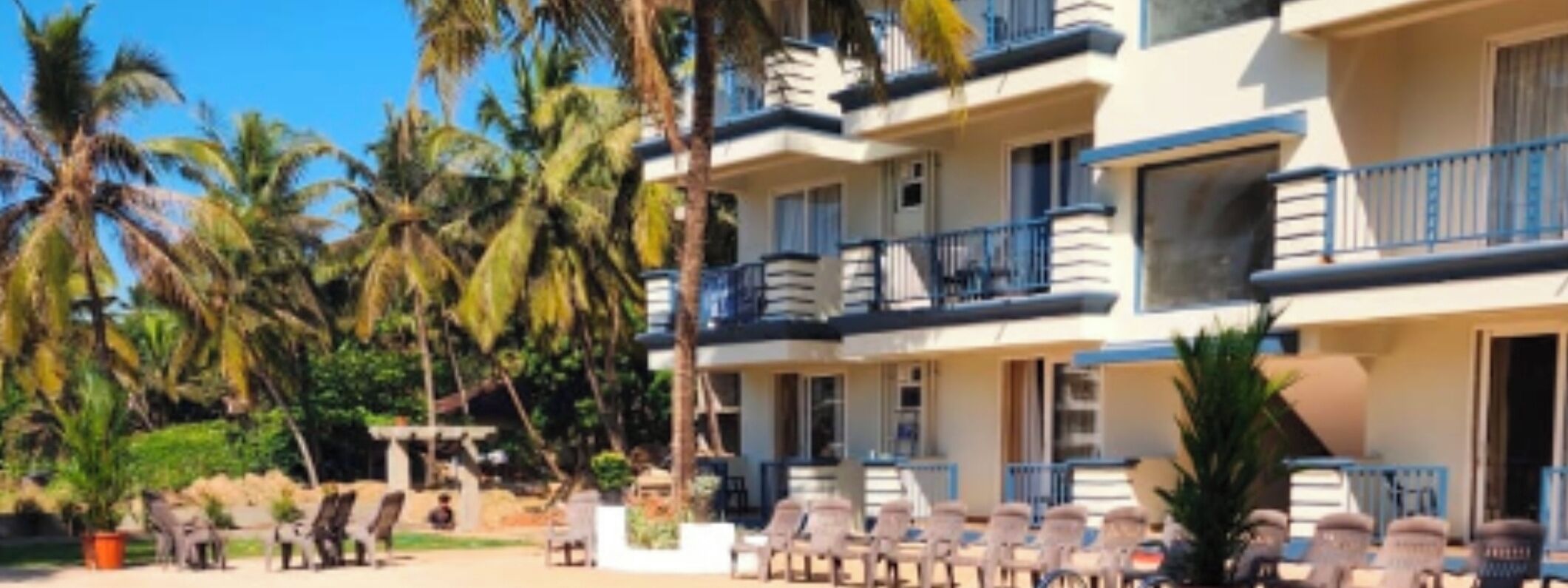 Façade de l’hébergement