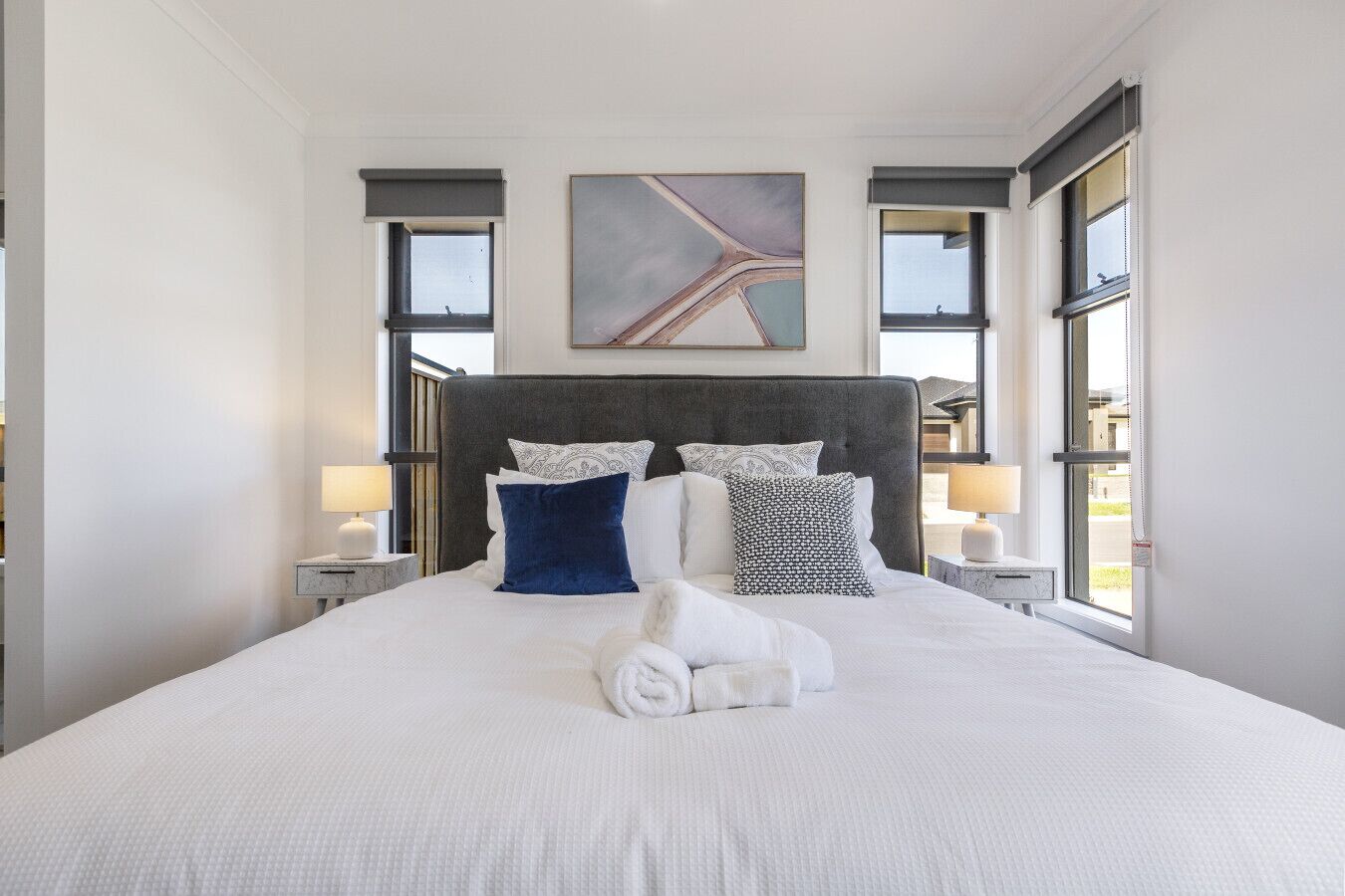 4 habitaciones, escritorio y wifi 
