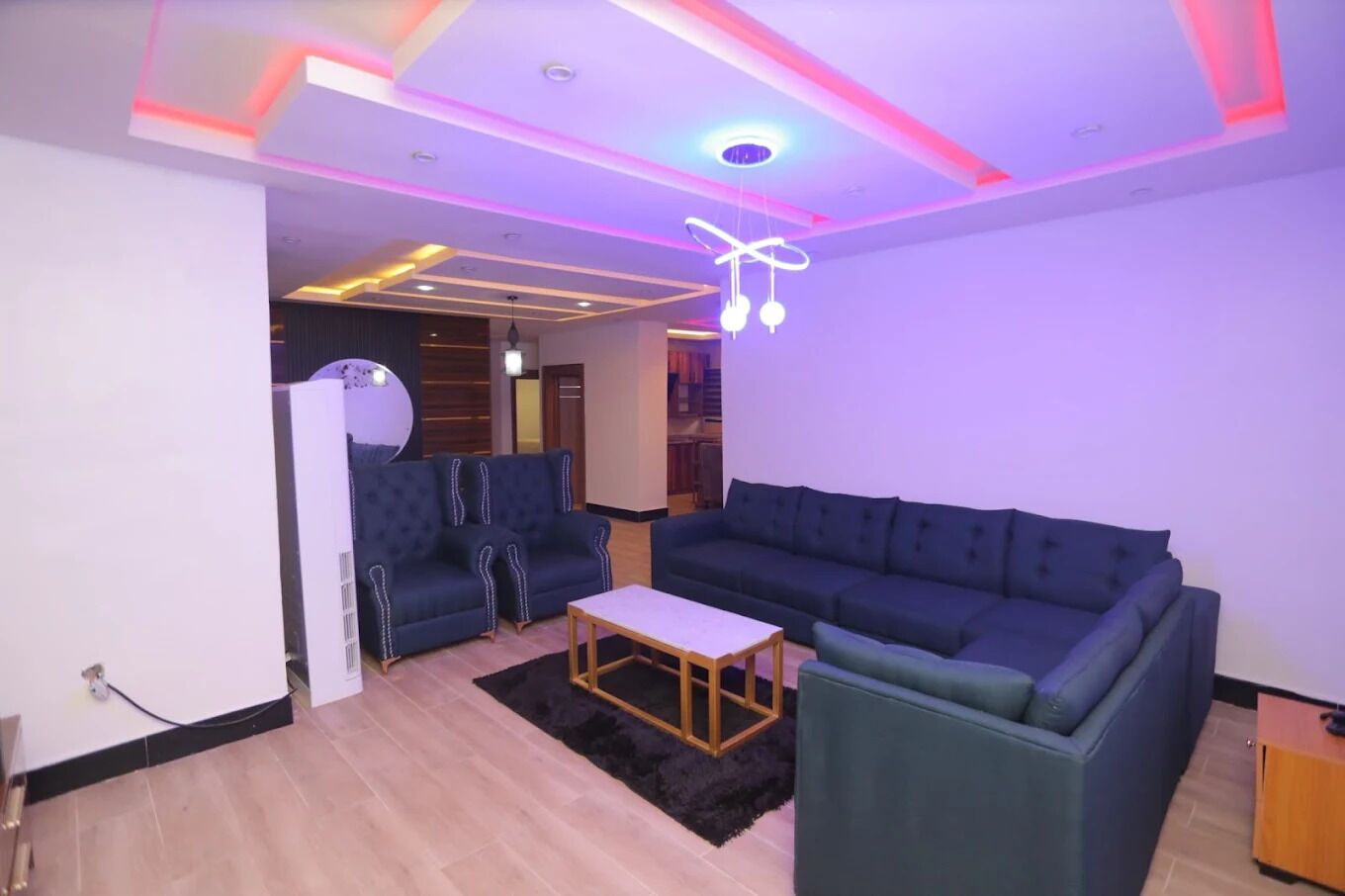 Chambre Deluxe, balcon, vue ville | Coin séjour