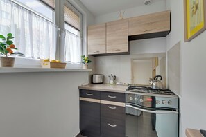 Apartment | Private kitchen - RentPlanet - Apartament Rubinowa (Gdańsk)