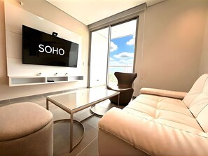 TV - Salguero Sunset Apartment – Near the Sea SOHO-382A (Santa Marta)