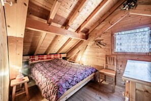1 bedroom, WiFi - Chalet “6p Classic-Les Ajoncs D'or” with Mountain View, Private Terrace, and Wi-Fi (Verchaix)