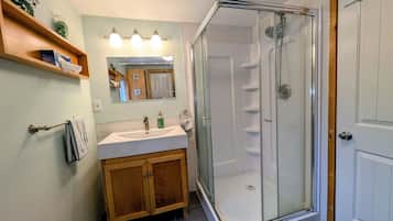 Towels, soap, toilet paper
