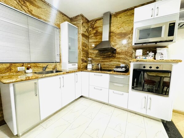 Microwave, oven, stovetop