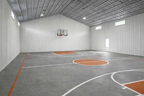 Sports court - NEW Estate-Sized Farmhouse | 11 Bed/11.5 Bath | Indoor Pool, Gym | Elevator (New Philadelphia)