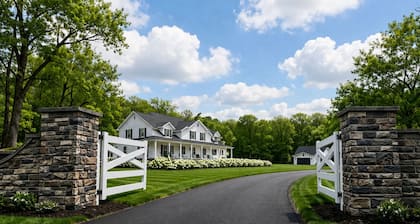 NEW Estate-Sized Farmhouse | 11 Bed/11.5 Bath | Indoor Pool, Gym | Elevator