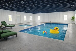 Pool - NEW Estate-Sized Farmhouse | 11 Bed/11.5 Bath | Indoor Pool, Gym | Elevator (New Philadelphia)