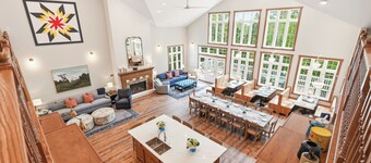 NEW Estate-Sized Farmhouse | 11 Bed/11.5 Bath | Indoor Pool, Gym | Elevator