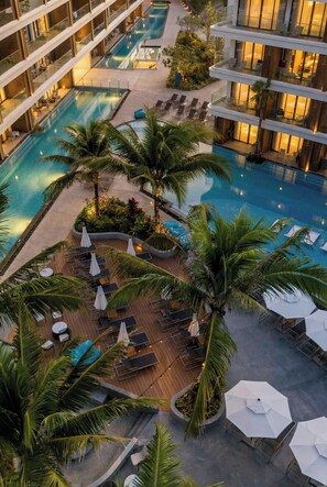 Pool - Private Pool/ 200 m to the Beach Design Apartment (Choeng Thale)