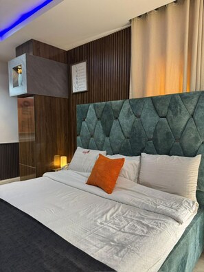 Suite de luxe, vistes al jardí