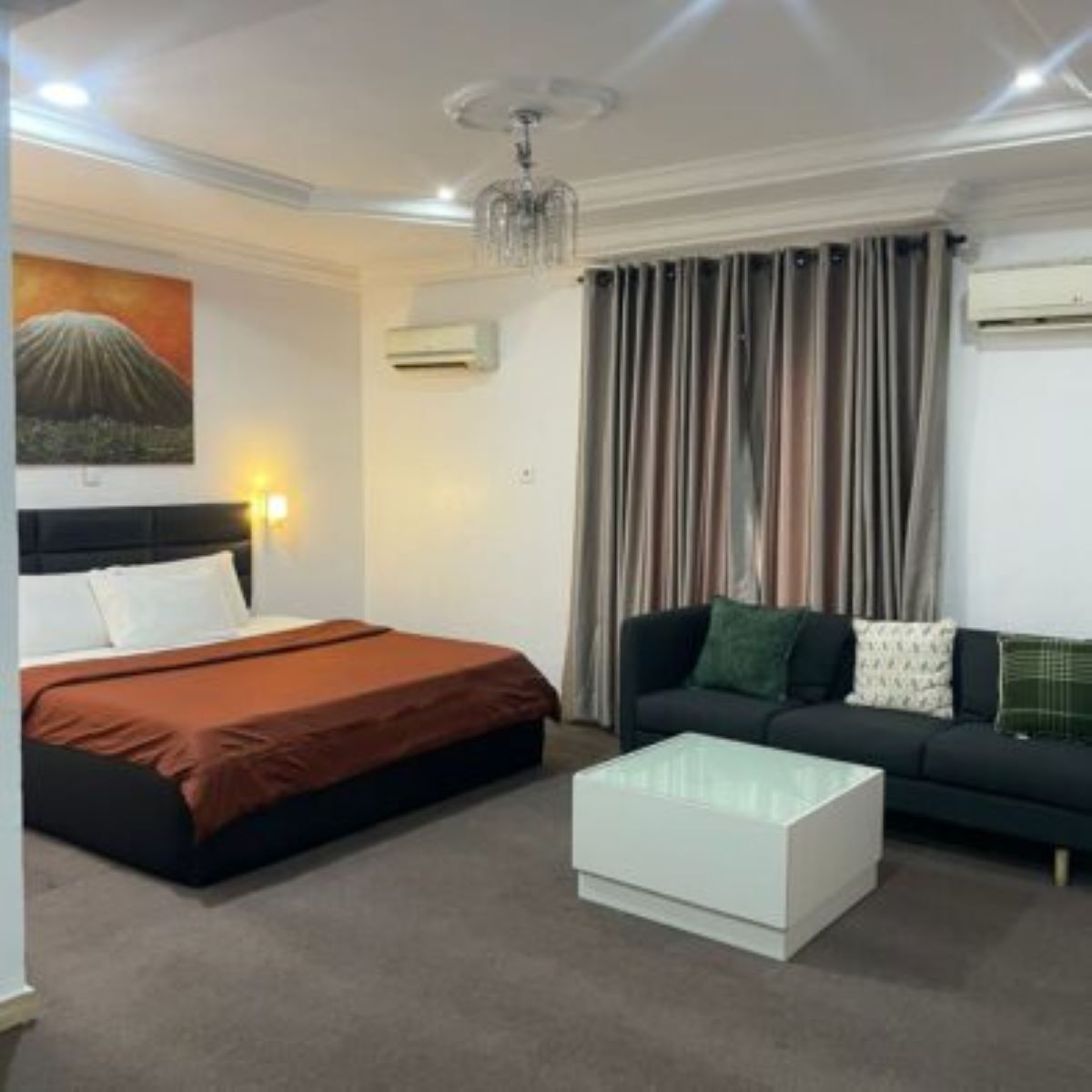 Standardværelse - udsigt til have