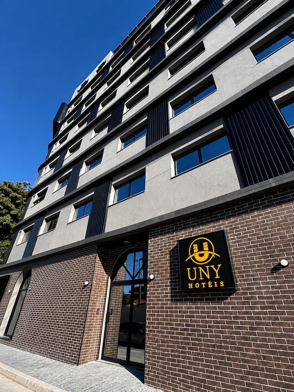 Fassade der Unterkunft