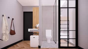 Tweepersoonskamer | Badkamer