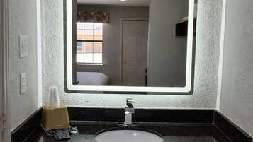 Habitación individual, 1 cama de matrimonio, no fumadores | Baño