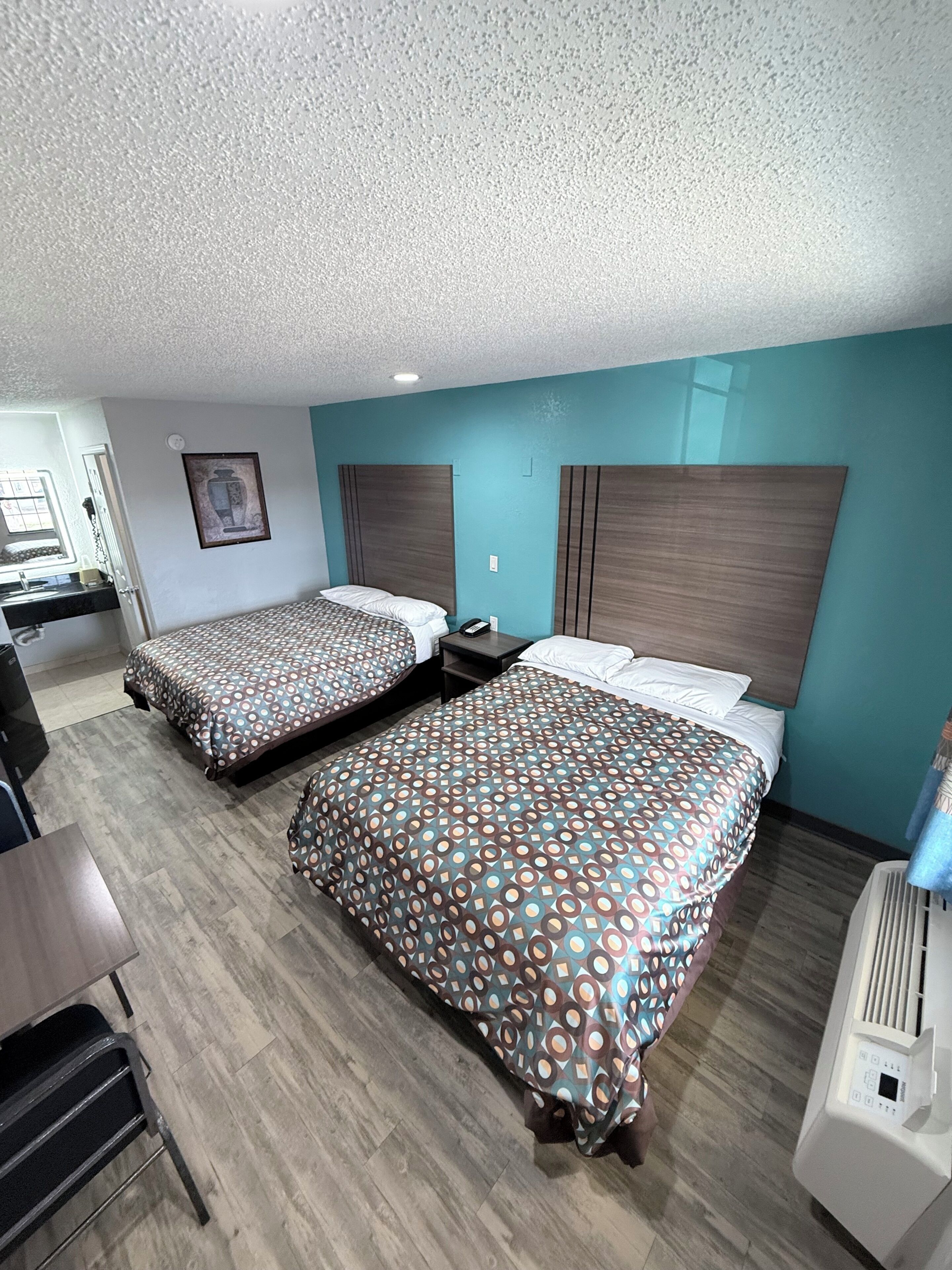 Double Room, 2 Queen Beds, Non Smoking