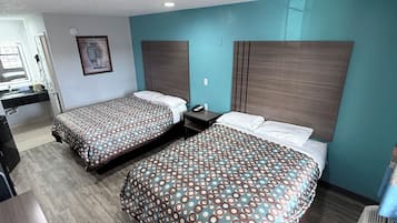 Double Room, 2 Queen Beds, Non Smoking