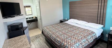 Chambre Simple, 1 trĂšs grand lit, non-fumeurs