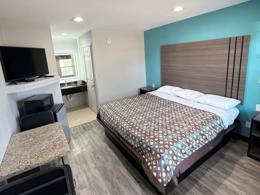Eenpersoonskamer, 1 kingsize bed, niet-roken