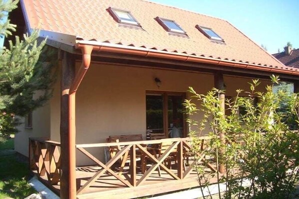 Exterior - Year-round holiday home with fireplace, 3 bedrooms (Kopalino)