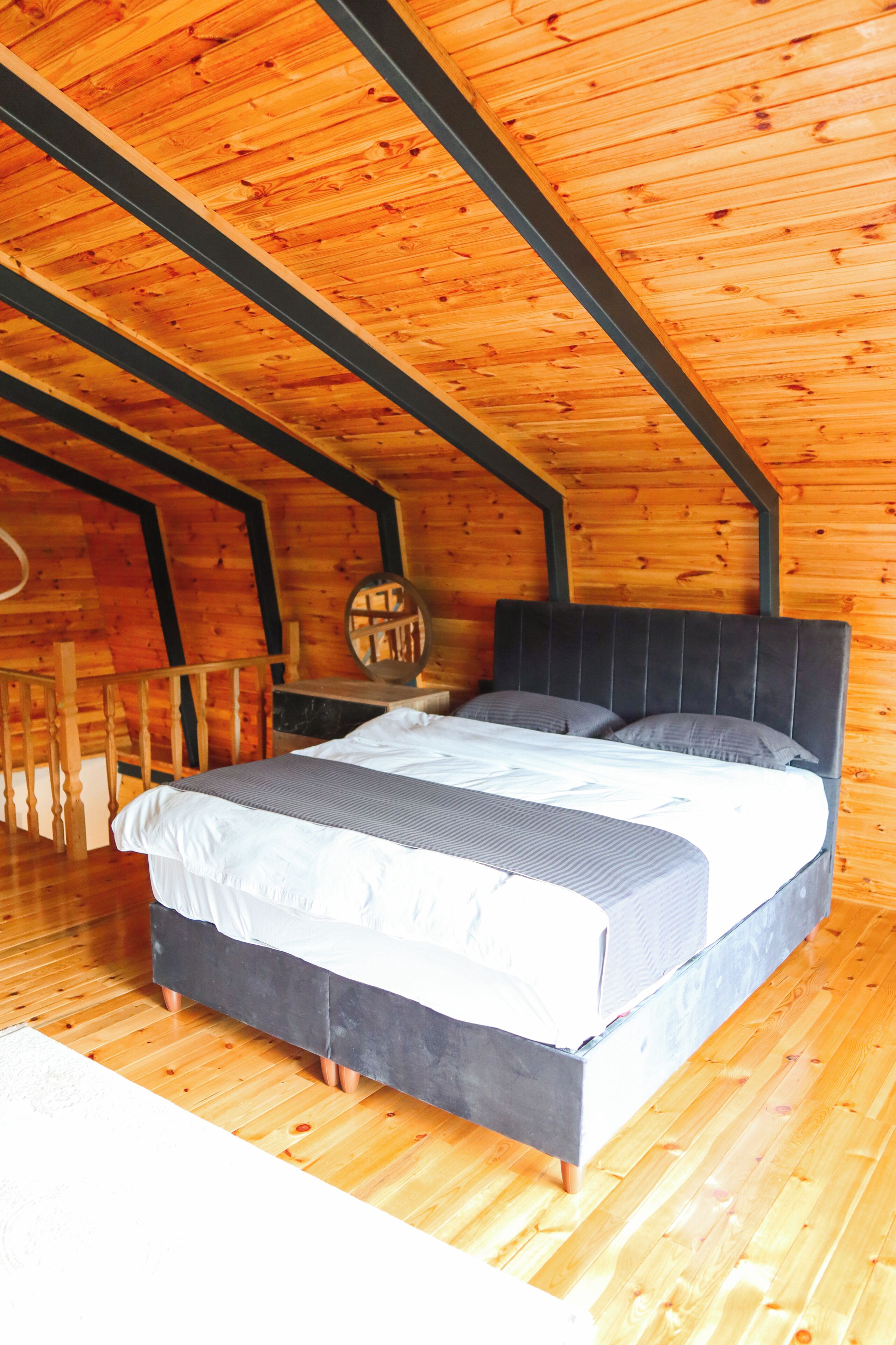 Bungalow Économique, balcon, vue colline