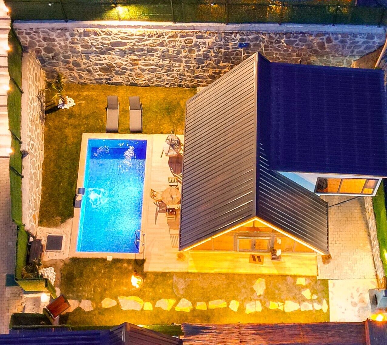 Bungalow Deluxe, vue jardin | Piscine