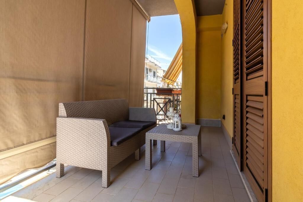 Deluxe tweepersoonskamer, uitzicht op stad | Terras