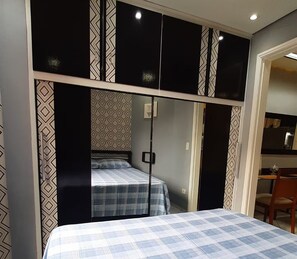 1 bedroom, iron/ironing board, WiFi, bed sheets - Cozy Studio in Downtown São Paulo. (São Paulo)